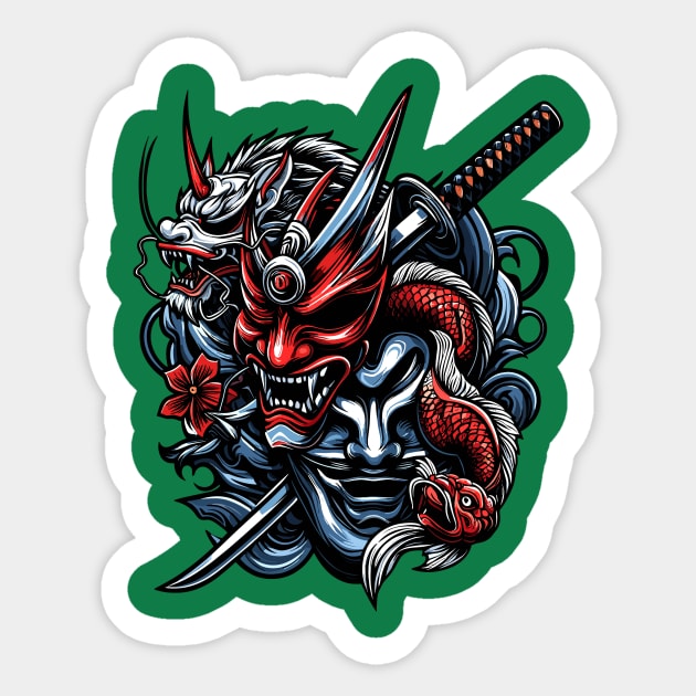 Yakuza #18 Sticker by Review SJW Podcast